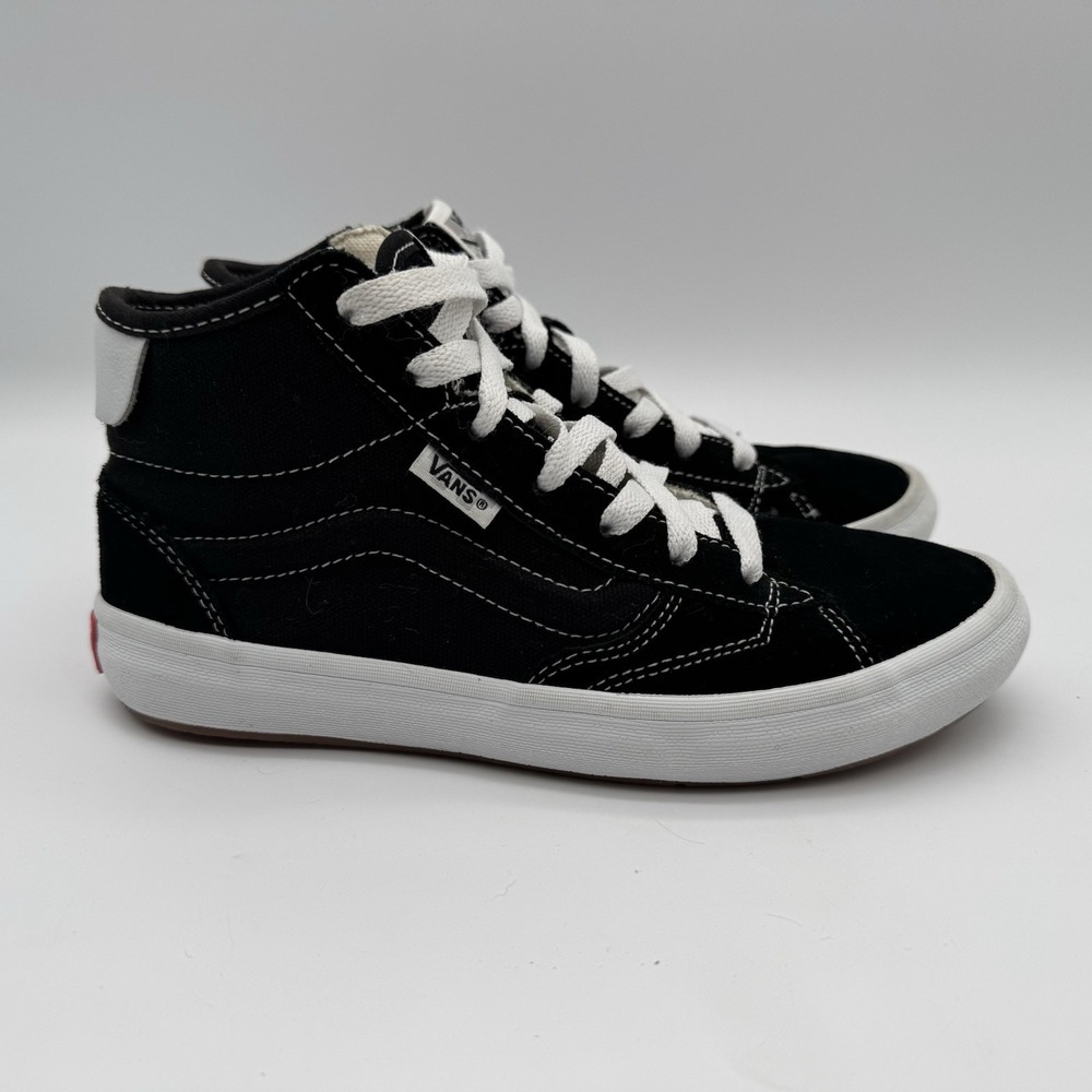 Vans The Lizzie Kids Sz 3 Skate Old Skool Black White